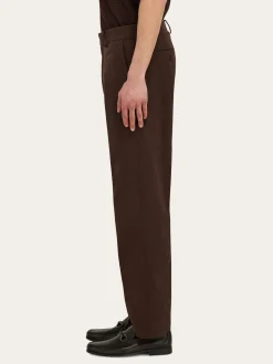 Cotton cashmere chinos - Men
