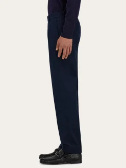 Cotton cashmere chinos - Men