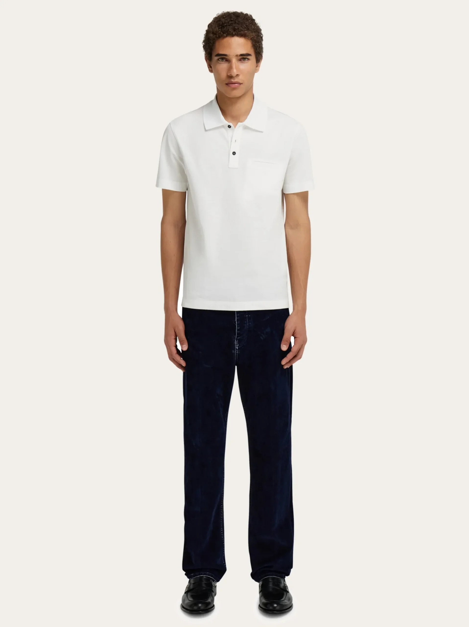 Cotton polo shirt - Men