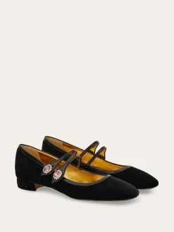 Crystal embellished Mary Jane - Women