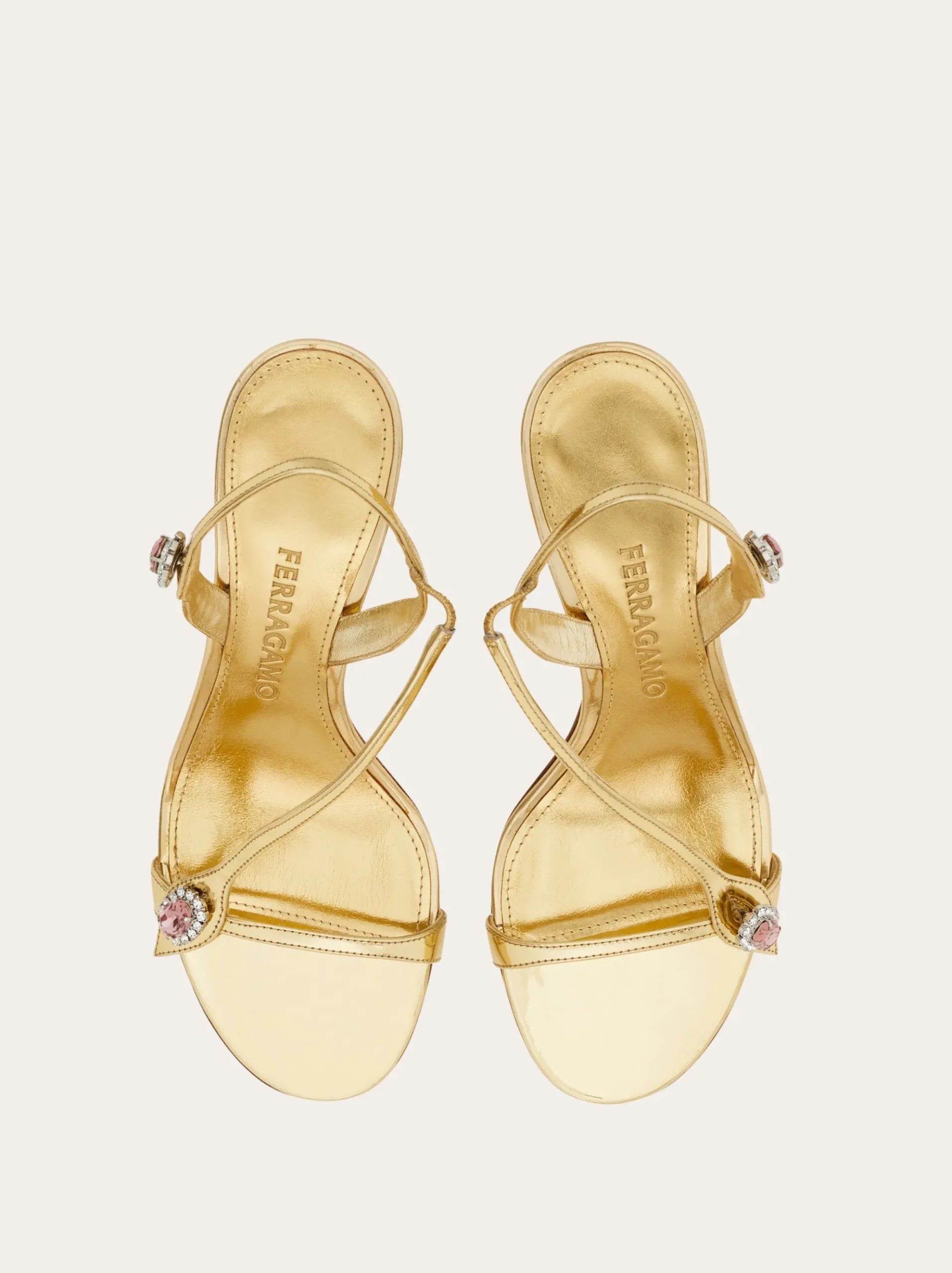 Crystal embellished sandal - Women