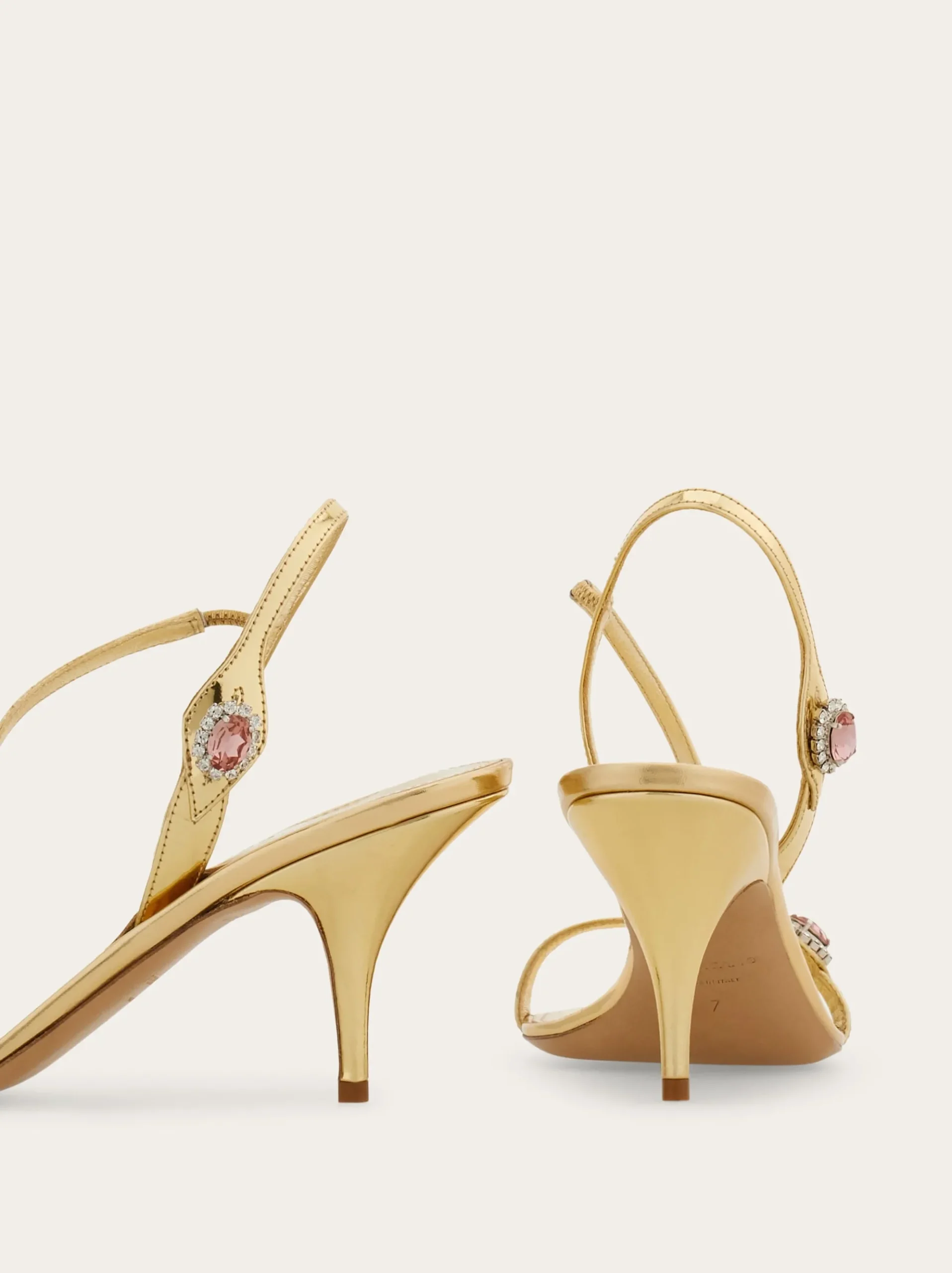 Crystal embellished sandal - Women