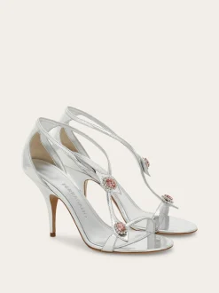 Crystal embellished sandal - Women