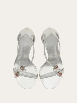 Crystal embellished sandal - Women