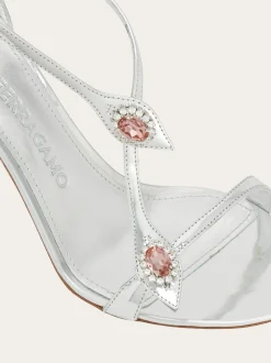 Crystal embellished sandal - Women