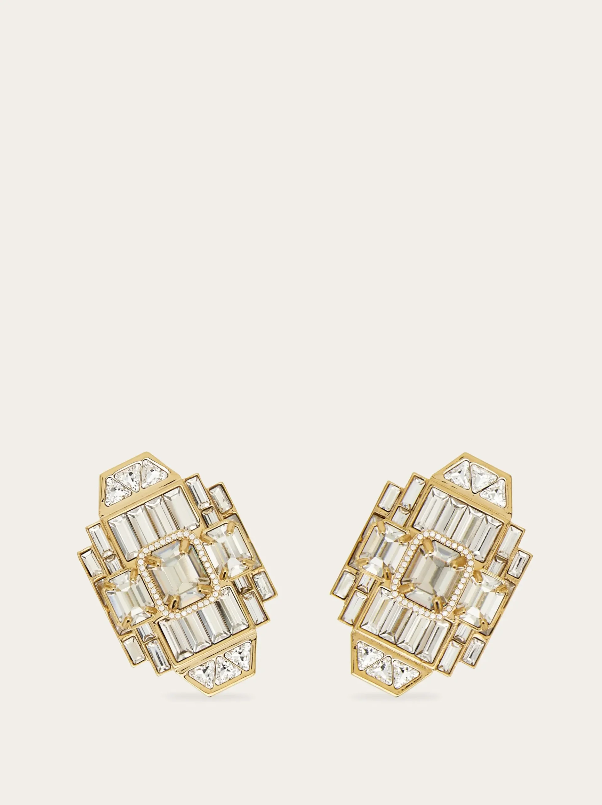 Déco earrings with crystals - Women