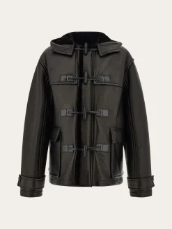 Deerskin padded blouson - Men