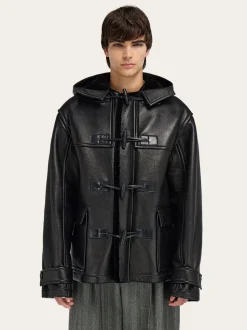 Deerskin padded blouson - Men