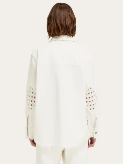 Denim blouson - Women