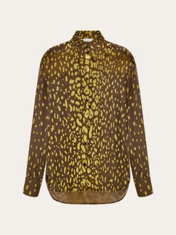 Devoré georgette shirt - Women