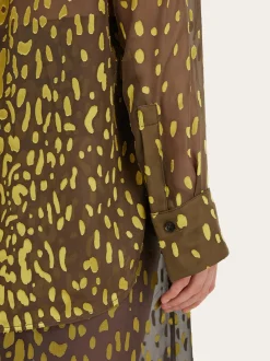 Devoré georgette shirt - Women