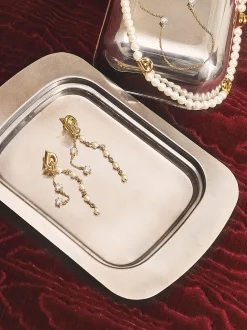 Double drop earrings - Women