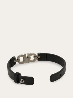 Double Gancini bracelet - Men