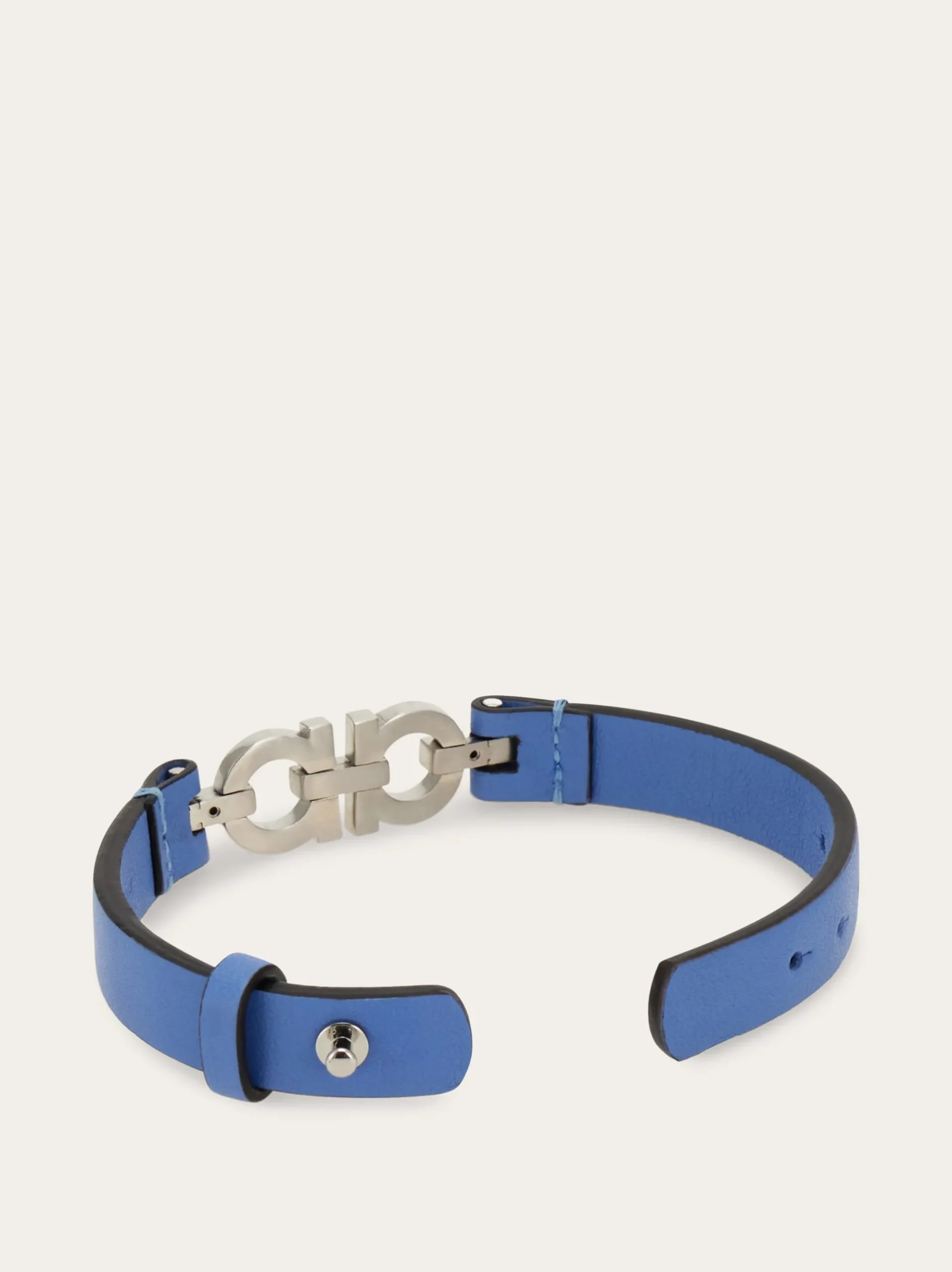Double Gancini bracelet - Men
