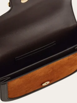 Double Gancini crossbody bag (XS) - Women