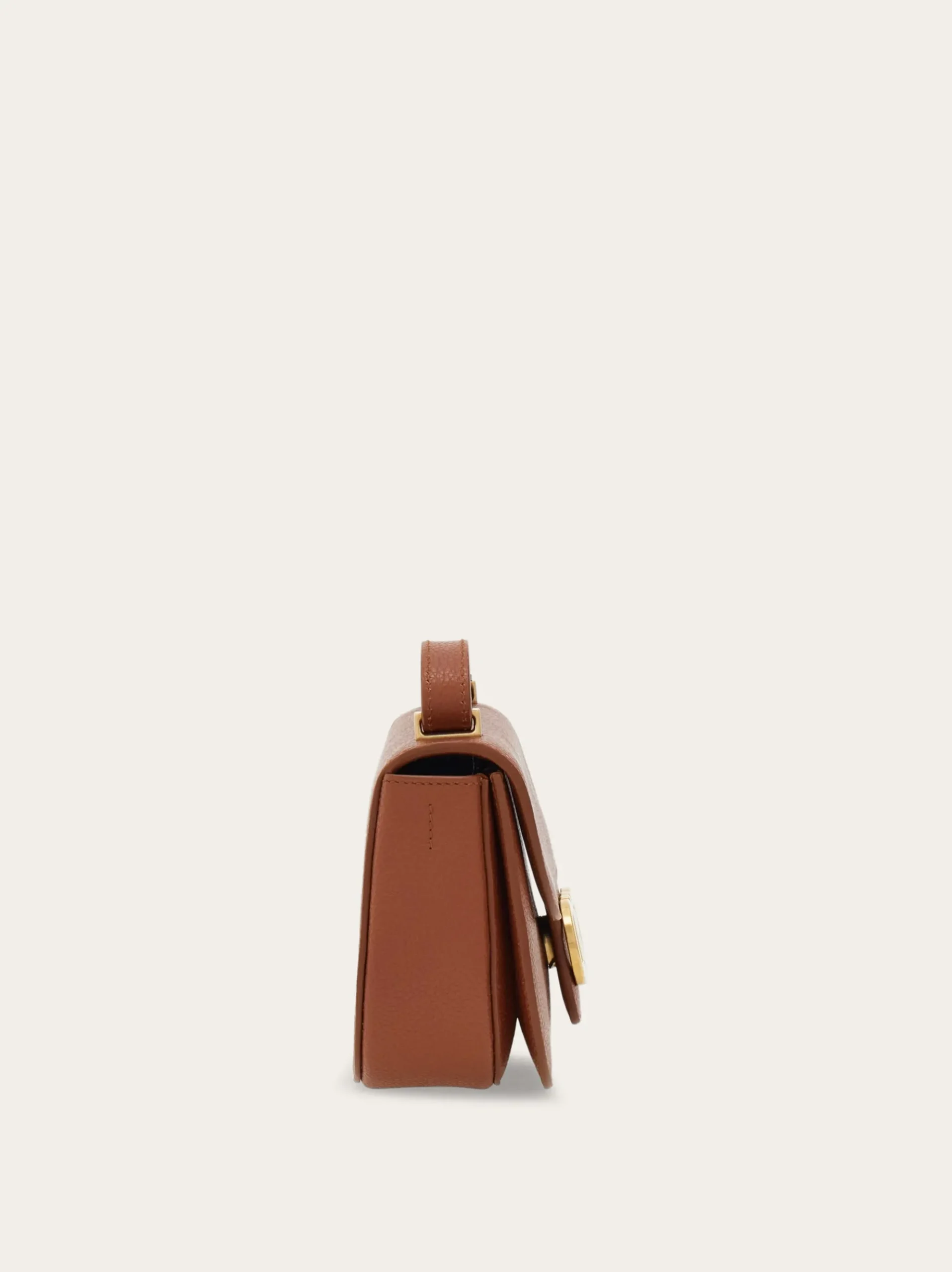 Double Gancini East-West crossbody bag - Women