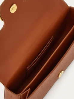Double Gancini East-West crossbody bag - Women