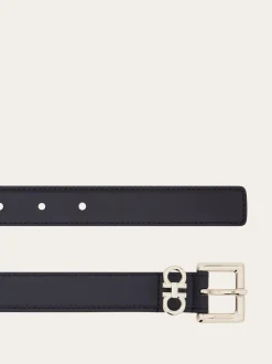 Double Gancini fixed belt - Women