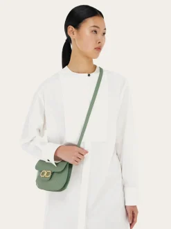 Double Gancini mini bag - Women