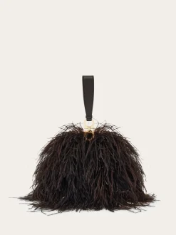 Double Gancini mini clutch - Women