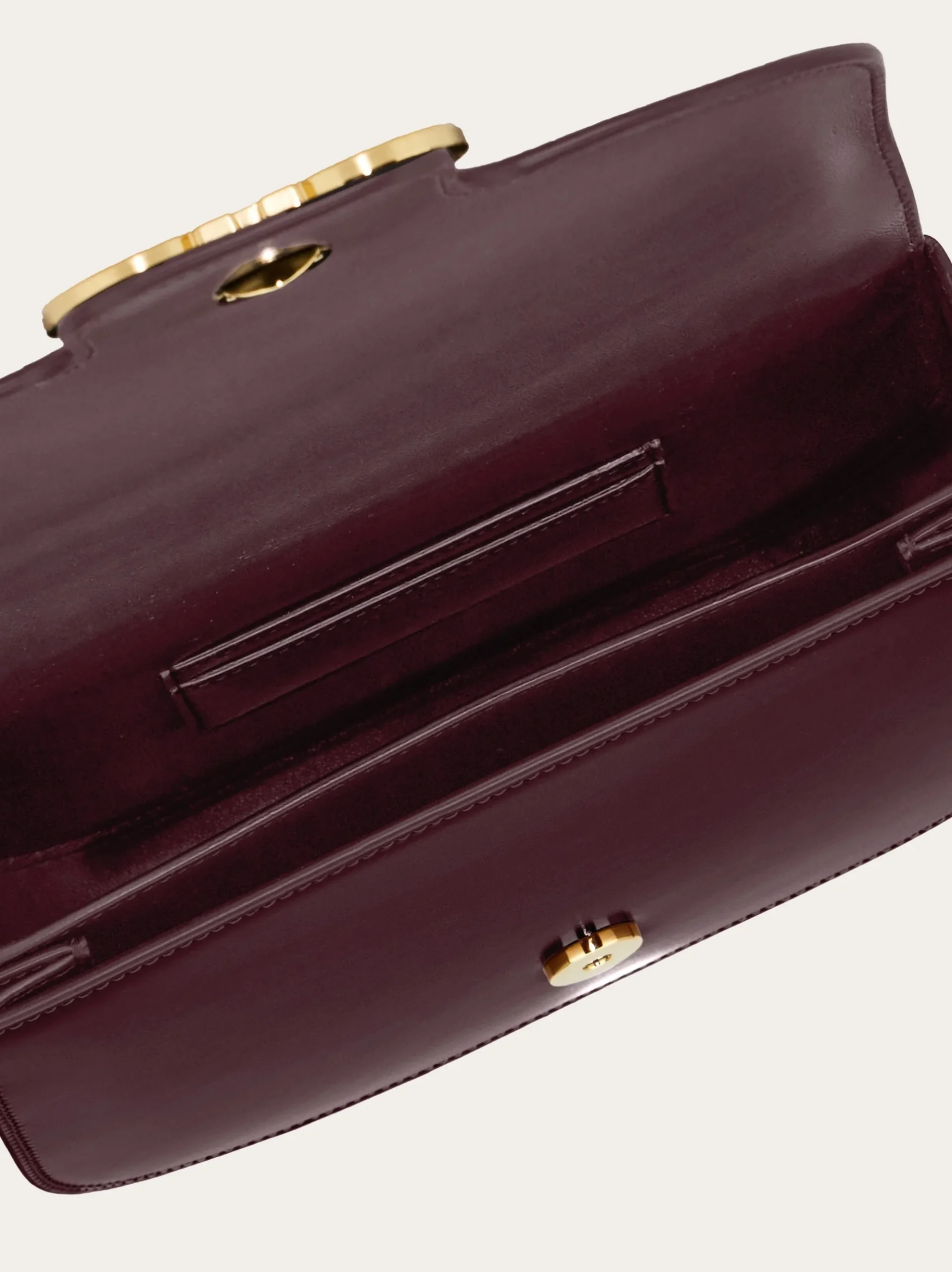 Double Gancini North-South crossbody bag - Women