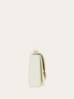 Double Gancini North-South crossbody bag - Women