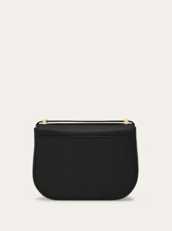 Double Gancini North-South crossbody bag - Women