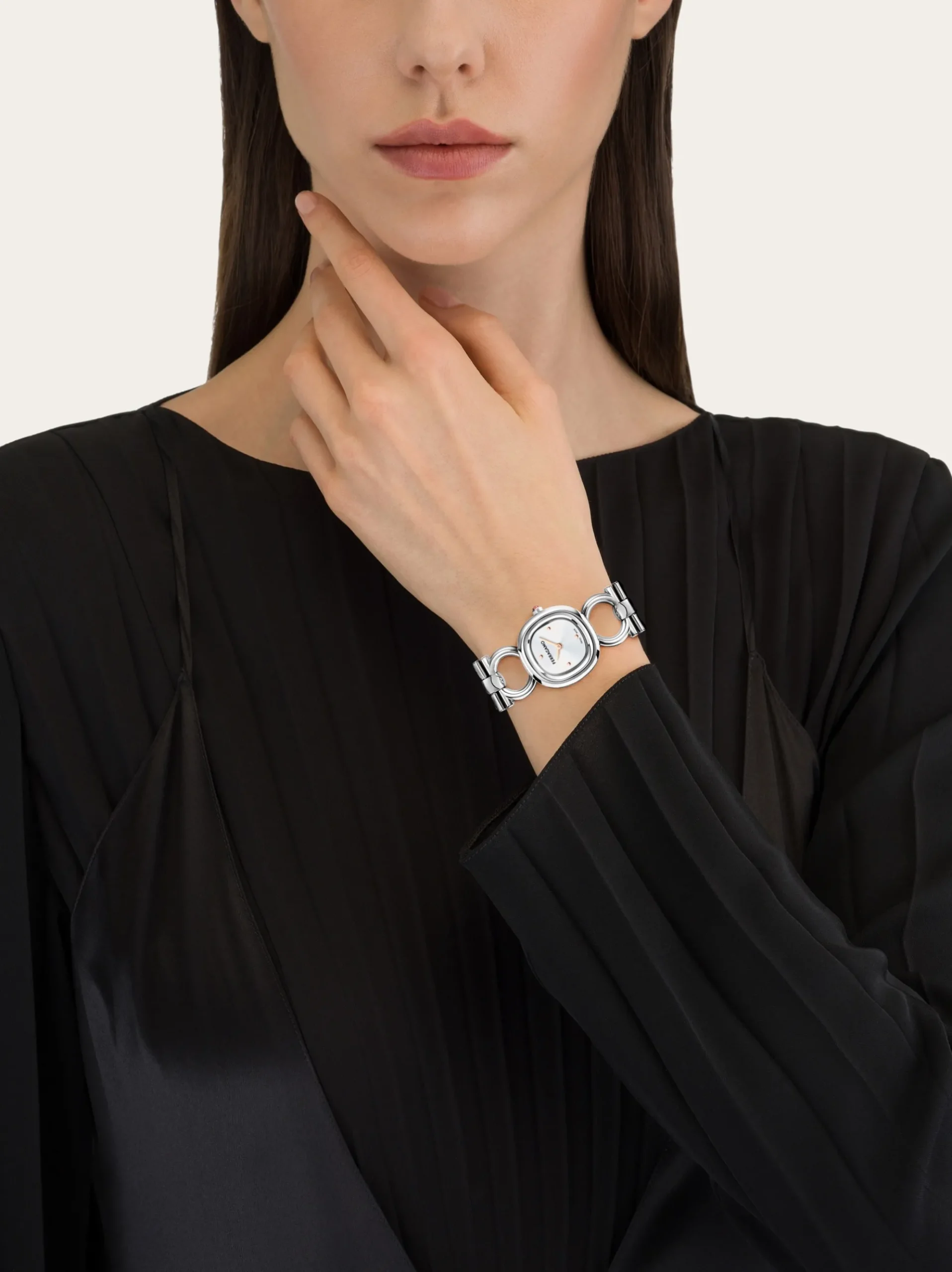 Double Gancini watch - Women
