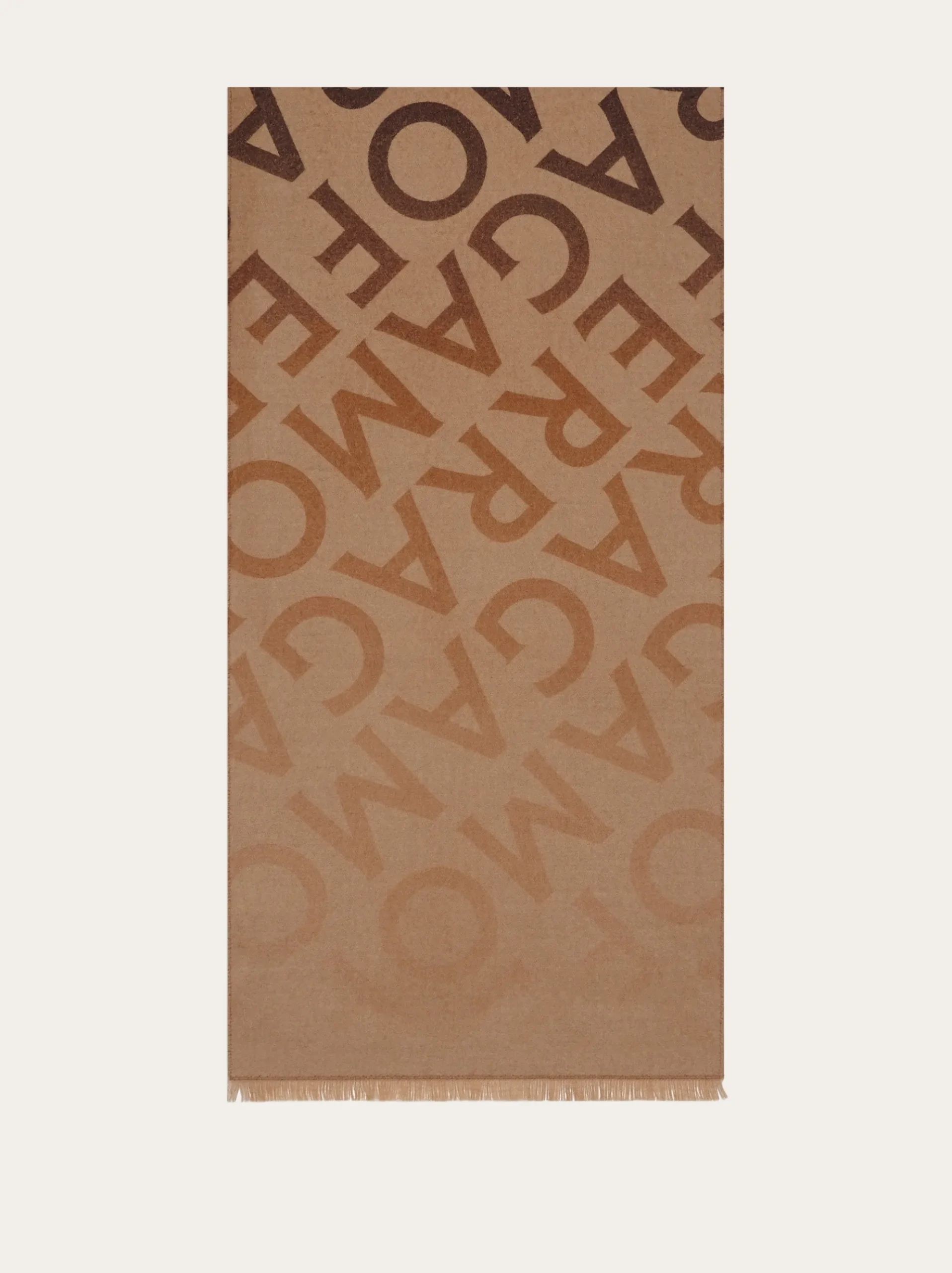Double scarf with lettering - Women
