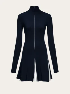 Dress with contrasting inserts - Women