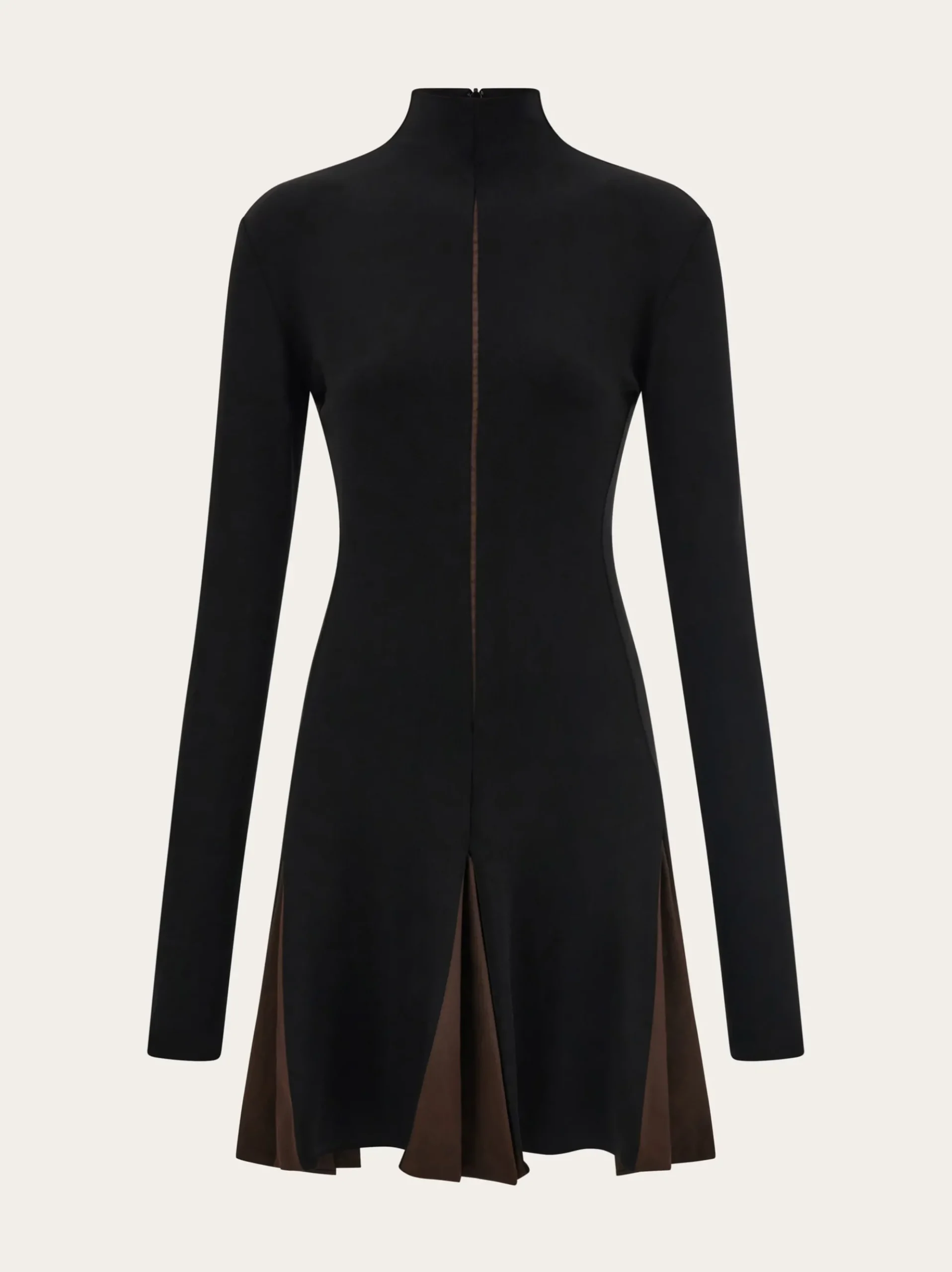 Dress with contrasting inserts - Women