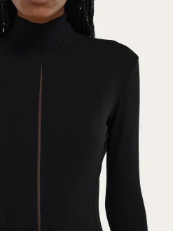 Dress with contrasting inserts - Women
