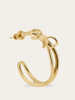 Earrings with bow - Women