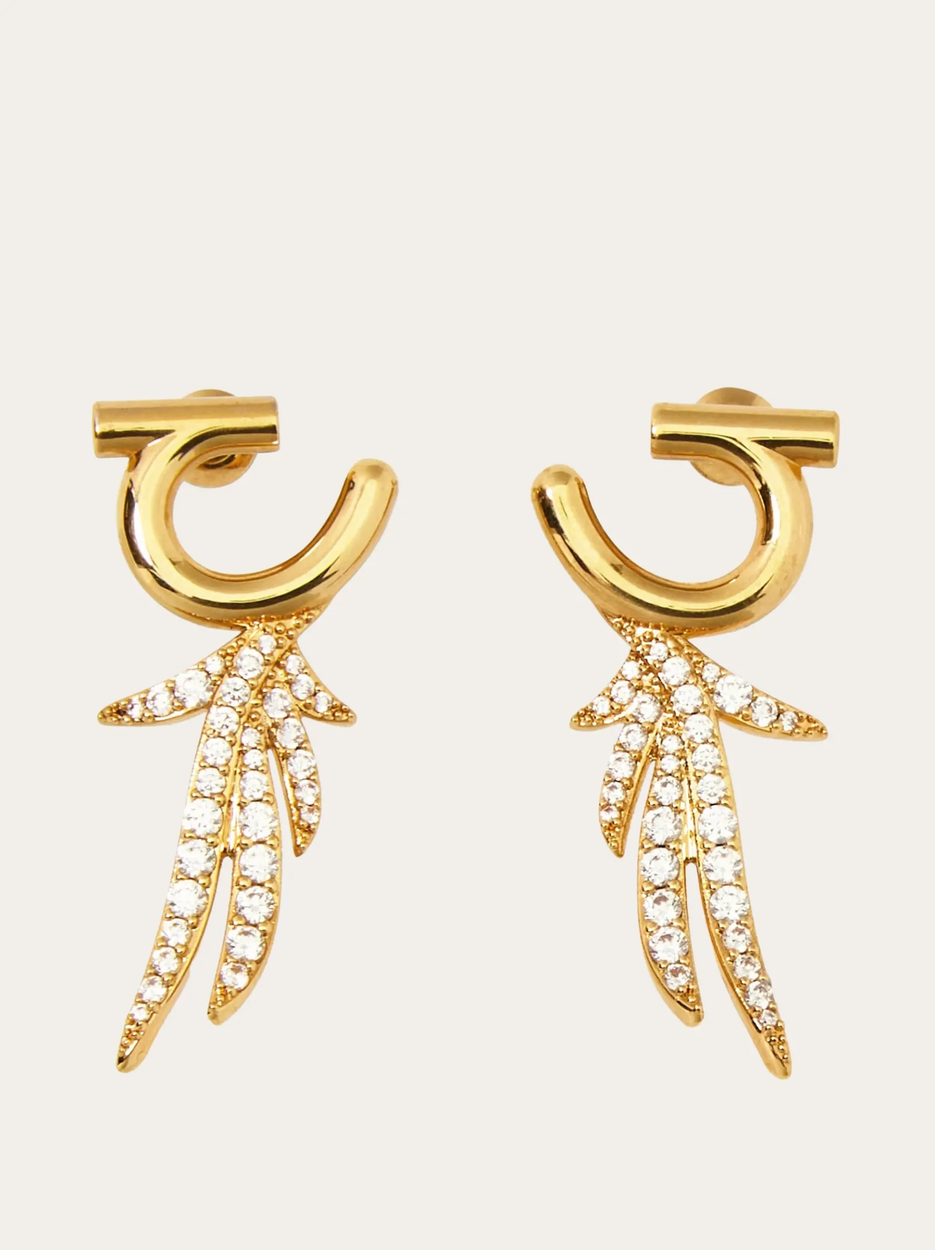 Earrings with crystals - Women
