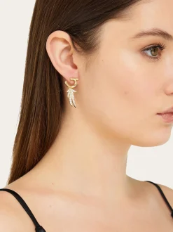 Earrings with crystals - Women