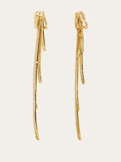 Earrings with crystals - Women