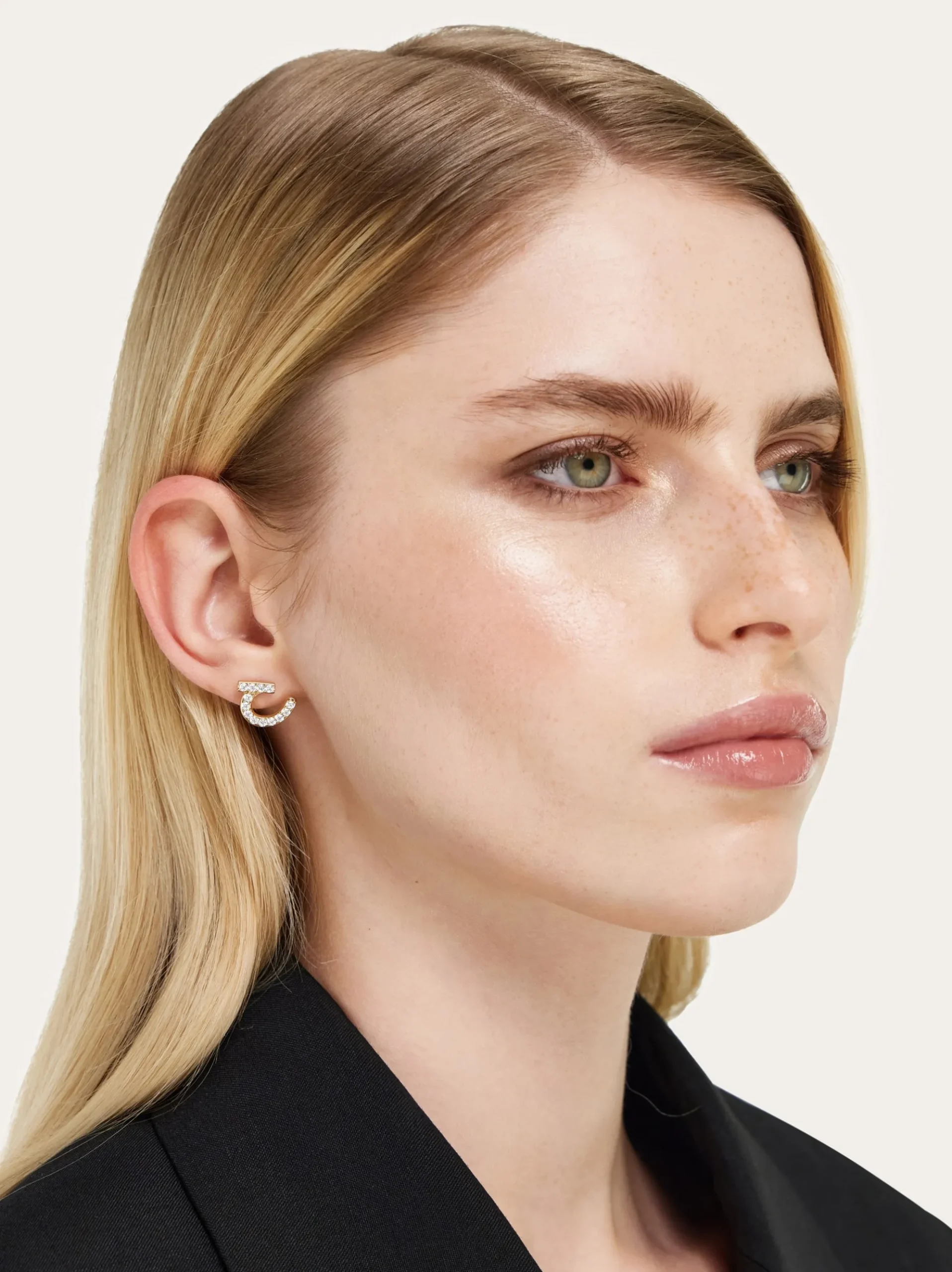 Earrings with crystals - Women