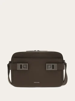 East-West crossbody bag with Hug buckle - Men
