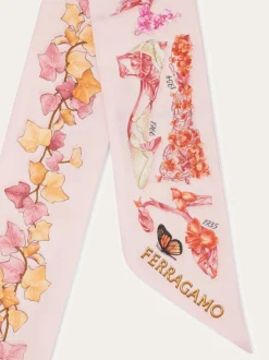 Eden shoes print silk mini bandeau - Women