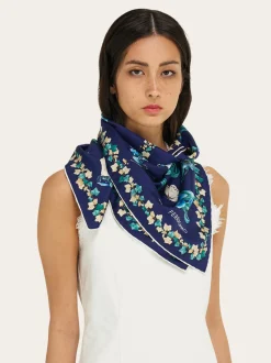 Eden shoes print silk scarf - Women