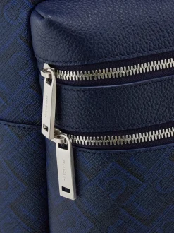 Embossed Gancini backpack - Men