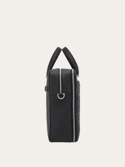 Embossed Gancini briefcase - Men