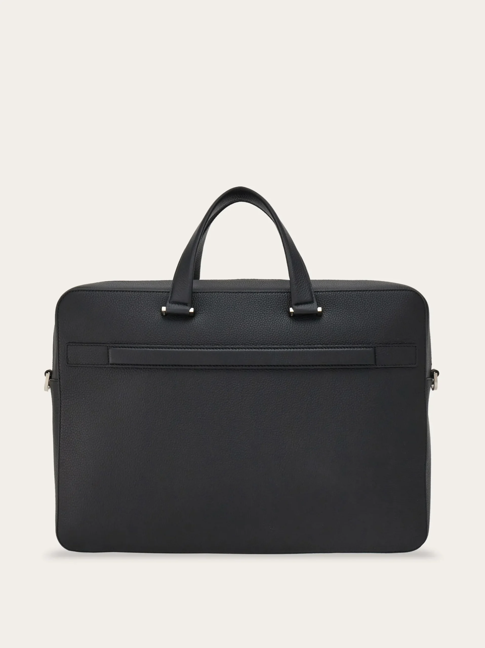 Embossed Gancini briefcase - Men
