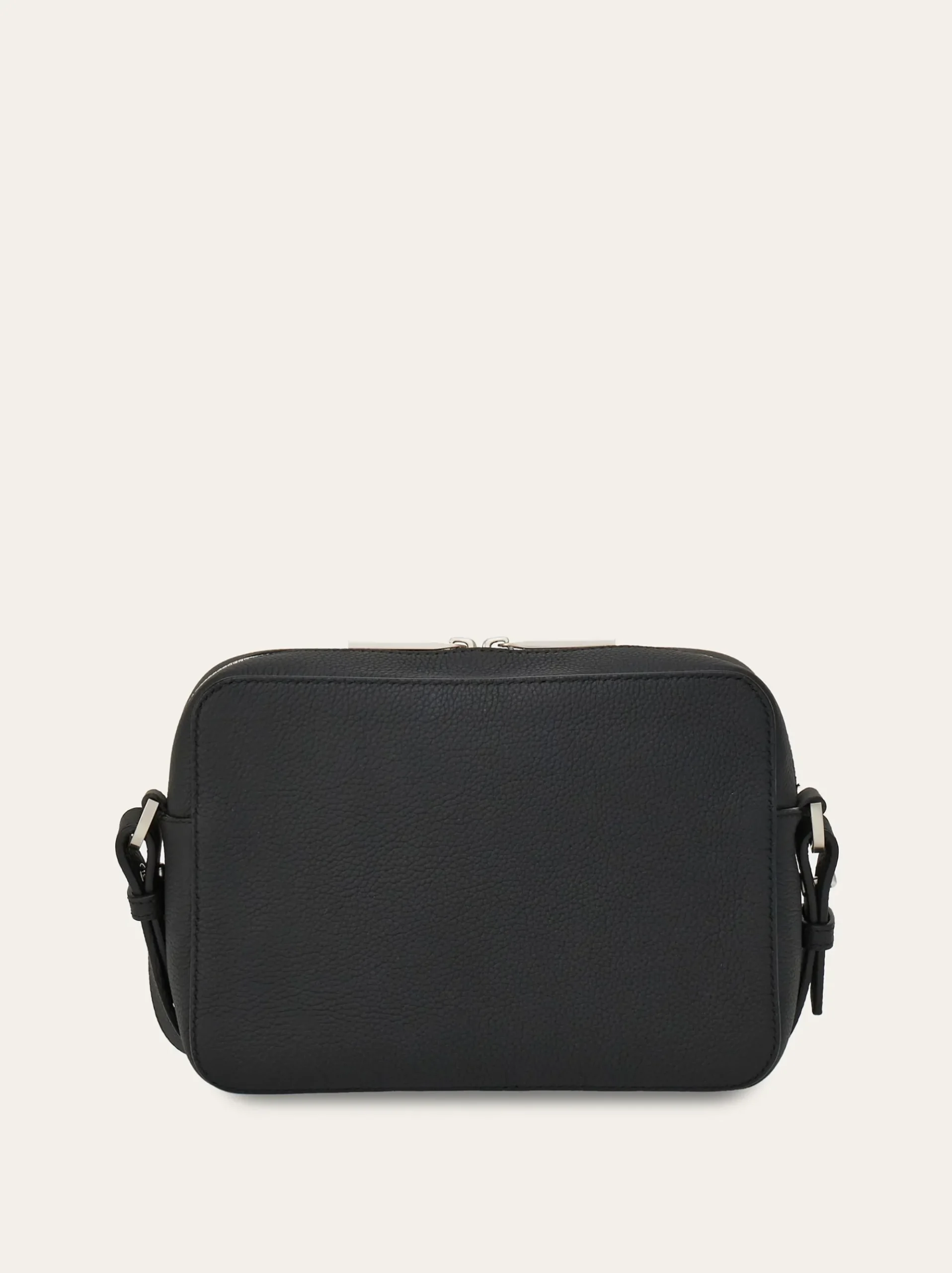 Embossed Gancini crossbody bag - Men