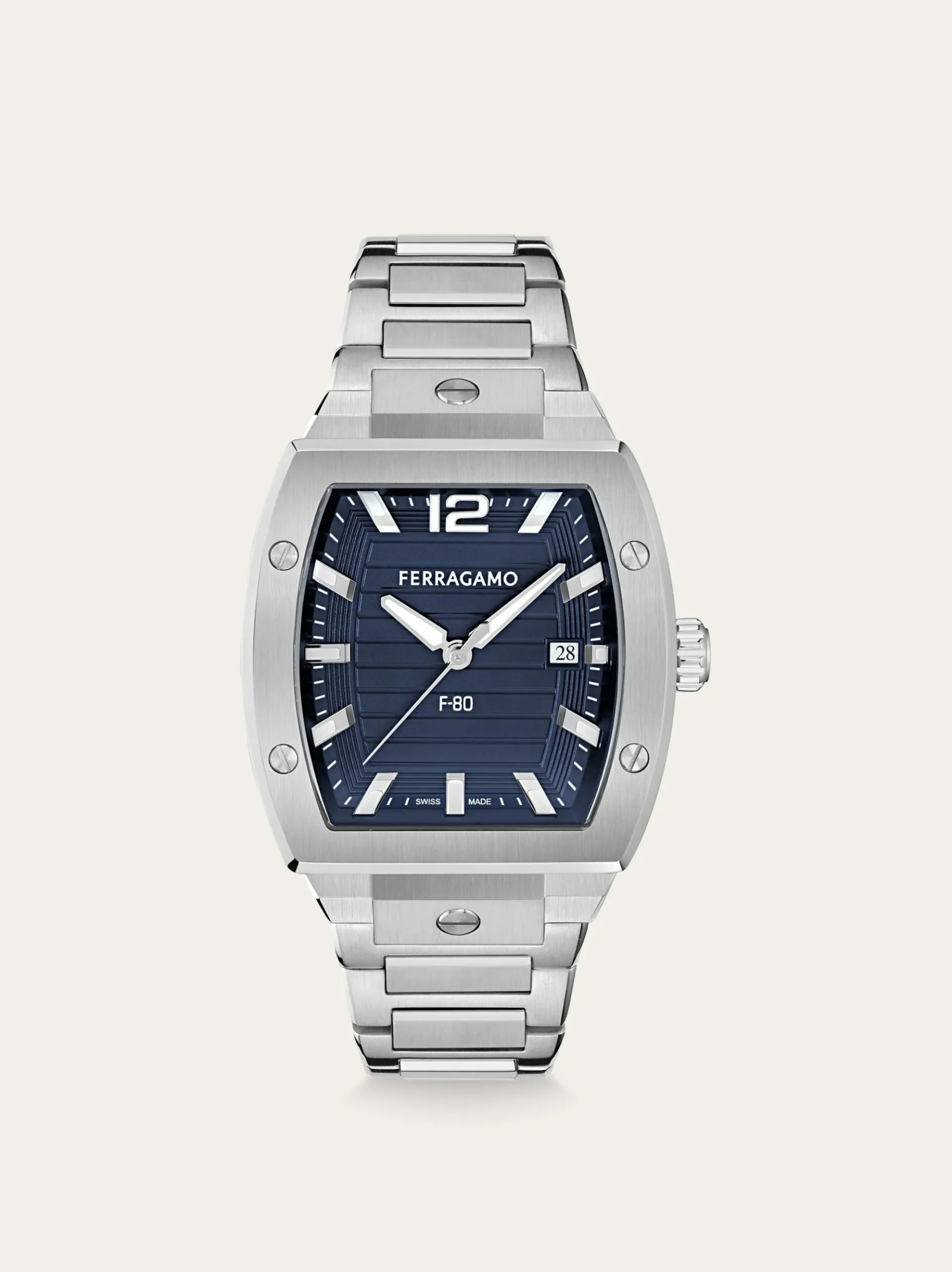 F80 Tonneau 3H Watch - Men