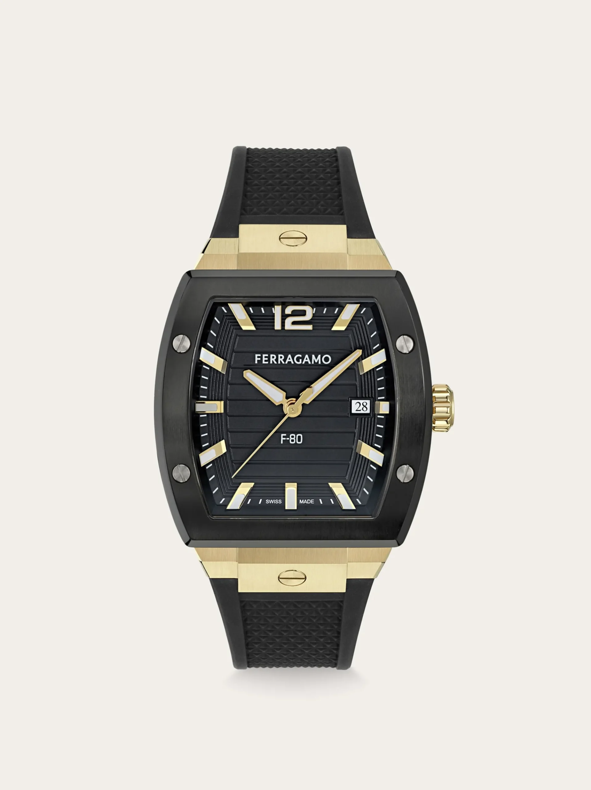 F80 Tonneau 3H Watch - Men