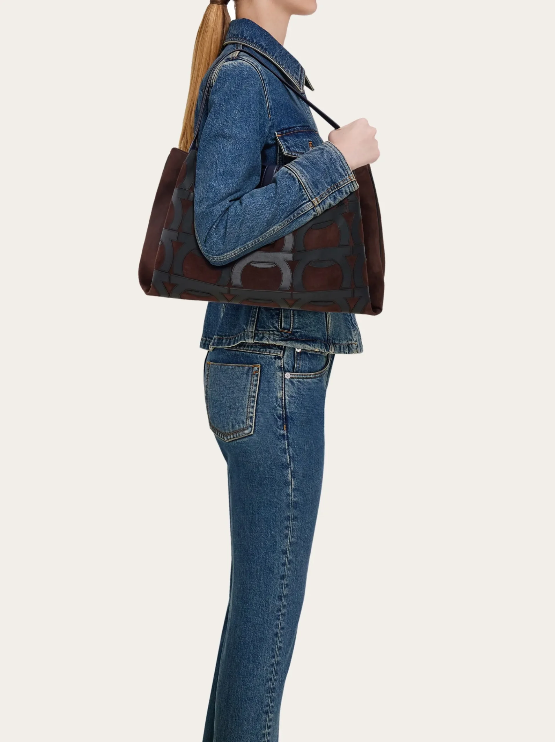 Ferragamo Mia tote bag (L) - Women