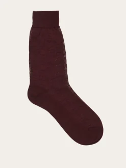 Ferragamo Monogram ankle socks - Men