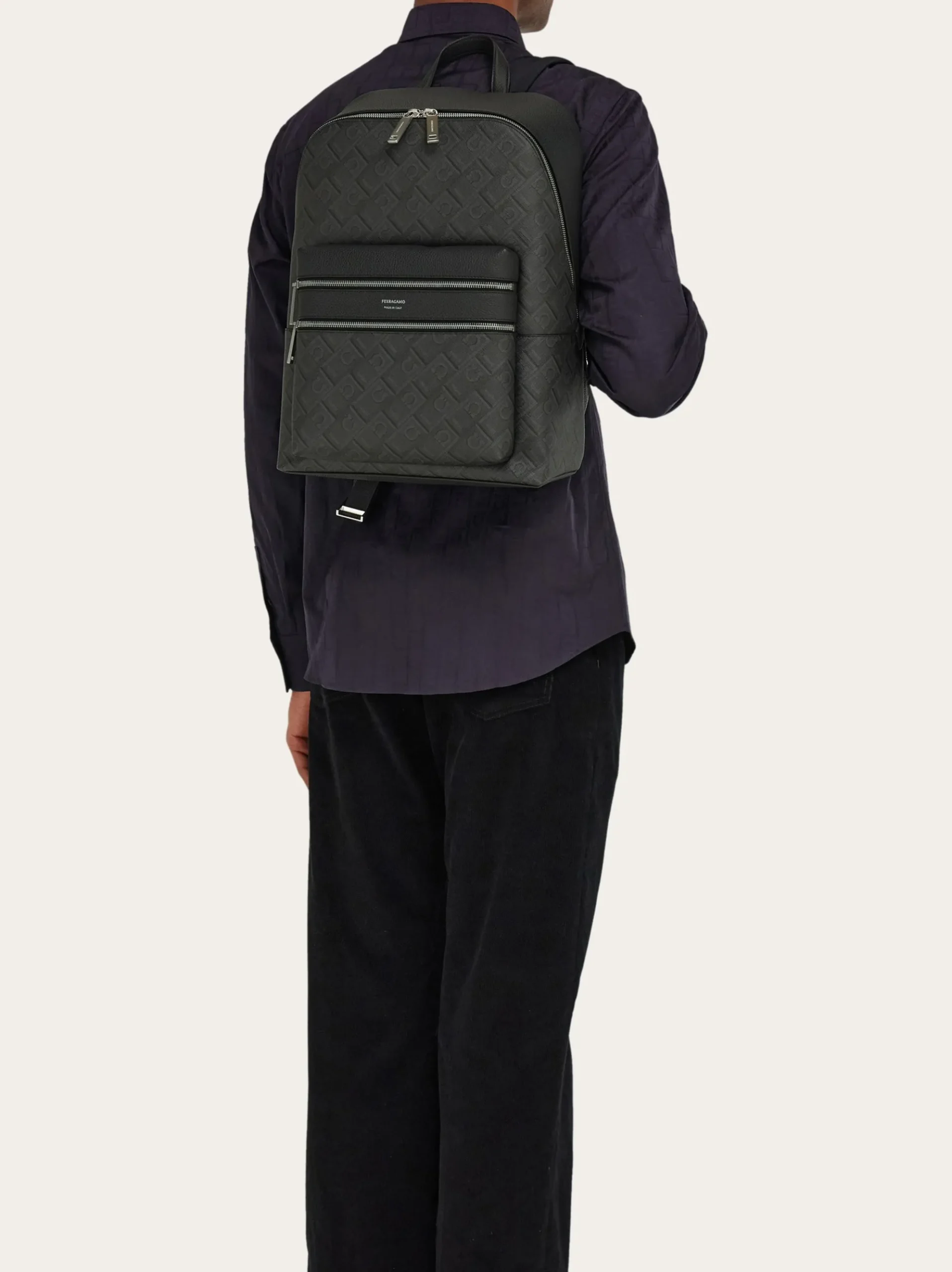 Ferragamo Monogram backpack - Men