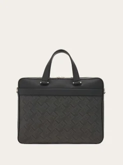 Ferragamo Monogram briefcase - Men